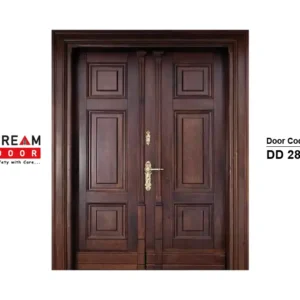 Customizable black double door dd 285