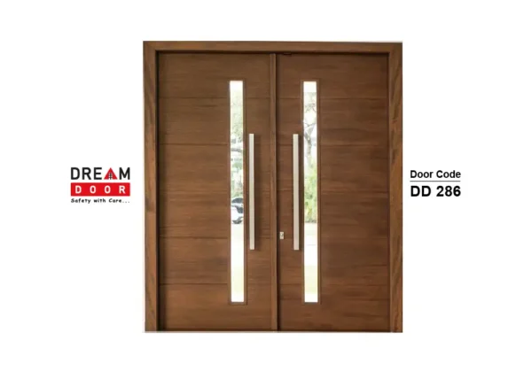 classic exterior double door