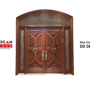 custom solid double entry door dd 289