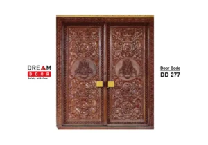 double wooden main door design​ dd 277