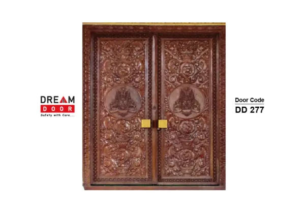 double wooden main door design​ dd 277