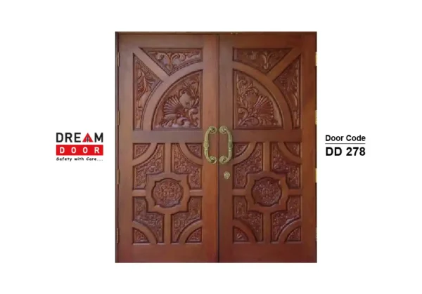 exterior double front door dd 278