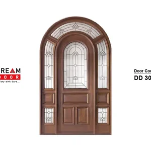 latest wooden jali double door