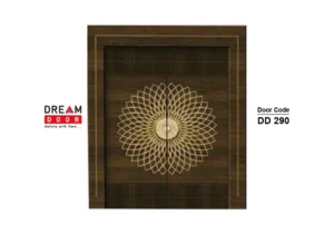 modern wooden double door design for living room dd 290