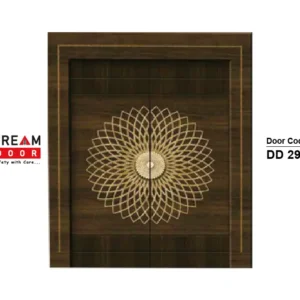 modern wooden double door design for living room dd 290