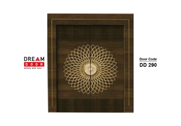 modern wooden double door design for living room dd 290