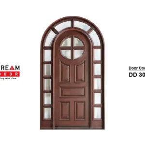 wooden double door for house