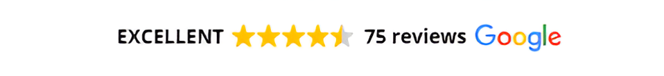 75 Google Reviews - Excellent Rating