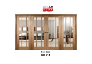 double glazed folding door