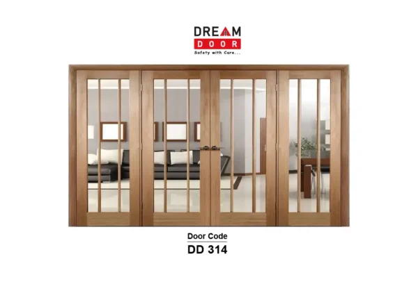 double glazed folding door