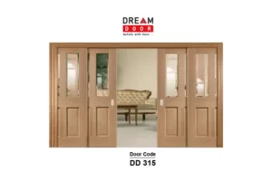 double sliding door