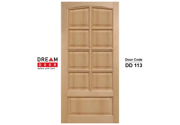 Arched Top Panel DIV Door