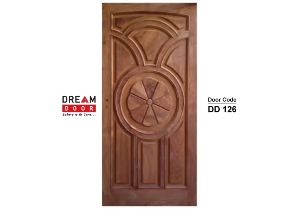 Carved Floral DIV Door