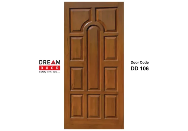 Classic Arch Panel Wood DIV Door