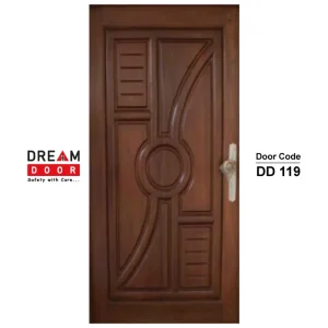 DIV Door Hand-Carved Design