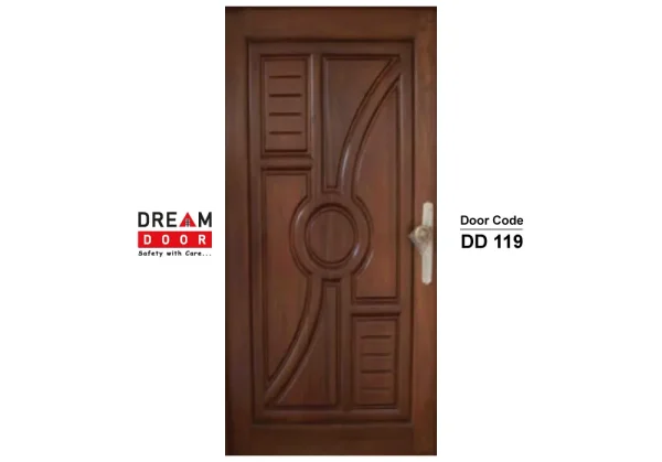 DIV Door Hand-Carved Design