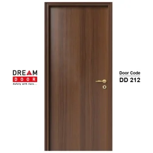 Dark Wood Flush Door