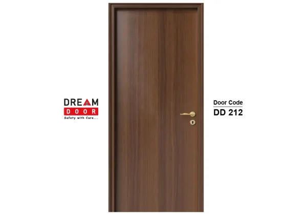 Dark Wood Flush Door