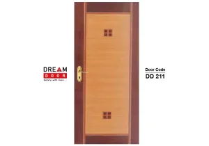 Decorative Panel Flush Door