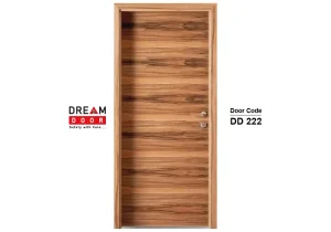 Exotic Wood Grain Flush Door