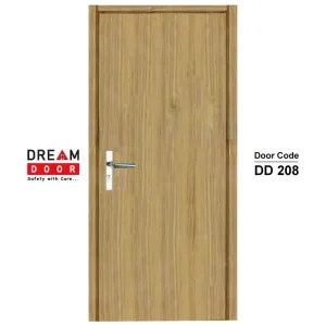 Light Wood Grain Flush Door