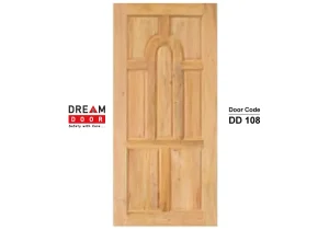 Light Wood Tone Panel DIV Door