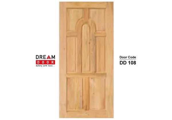 Light Wood Tone Panel DIV Door