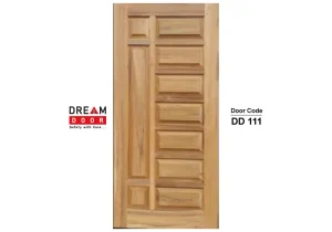 Multi-Panel Wood DIV Door