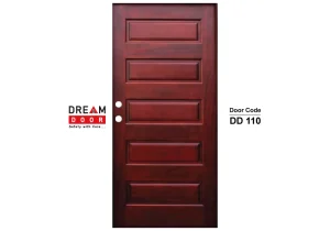 Reddish Brown Panel DIV Door