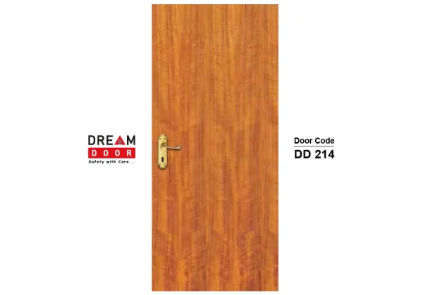 Striped Wood Grain Flush Door