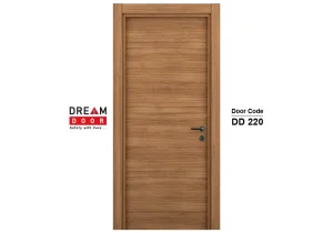 Textured Wood Grain Flush Door