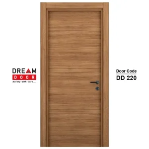 Textured Wood Grain Flush Door