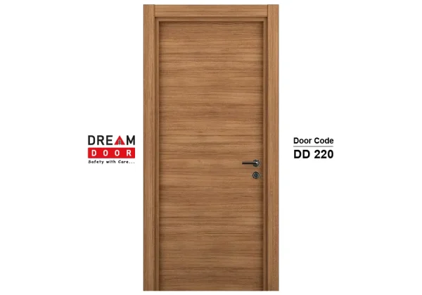Textured Wood Grain Flush Door